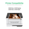 Eficazink CS331 CX331 Toner Cartridge Compatible for CS331dw, CX331adwe, CS431dw,