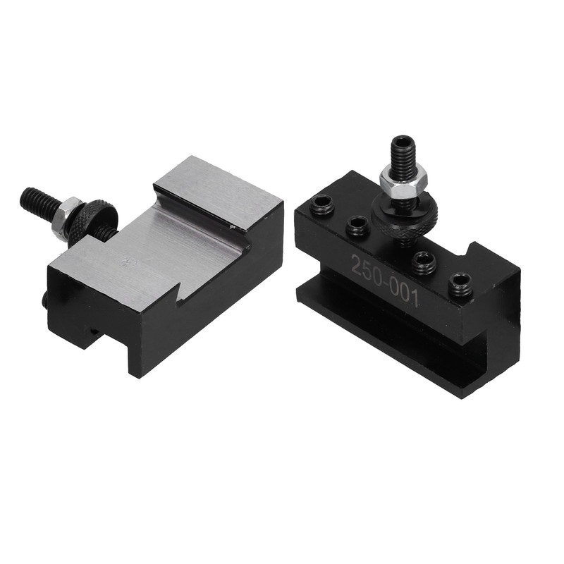 2Pcs Tool Post Holder Turinng Facing Boring Piston Wedge Hardware