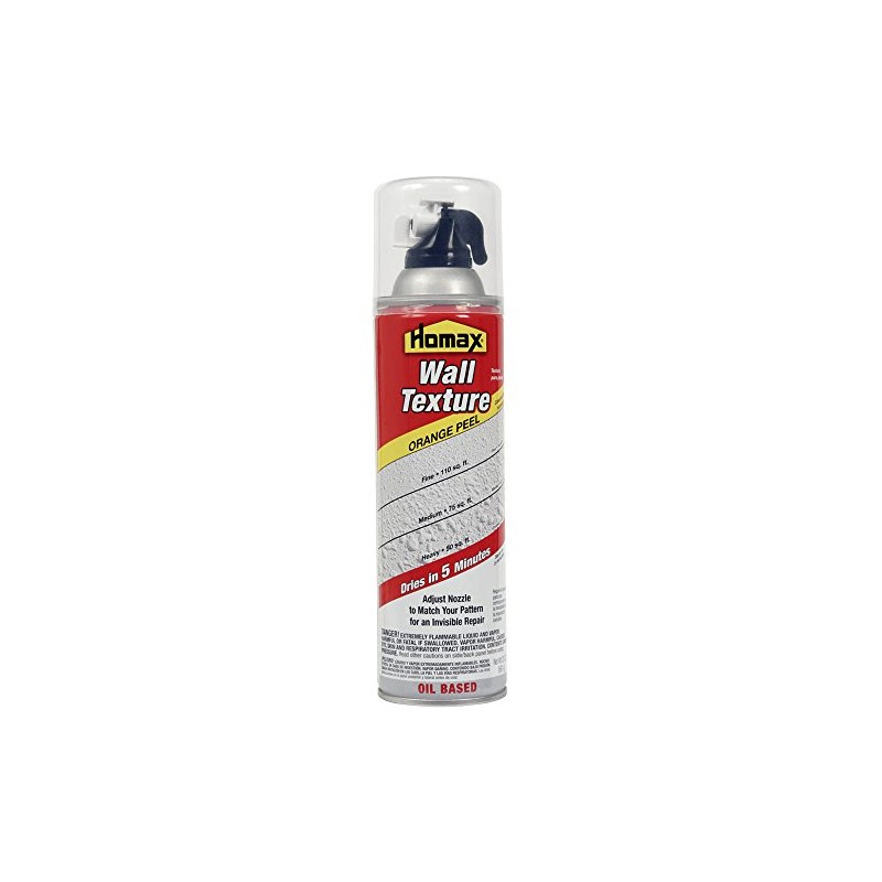 Homax Aerosol Wall Texture, Orange Peel, Oil Based, 20 oz