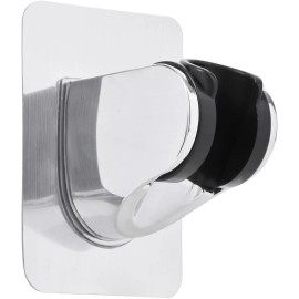 Peirnum Shower Head Holder, Strong Adhesive and Waterproof Holder Silver