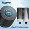 Aquarium Air Pump with Adjustable Double Outlet air Stone Bubbler