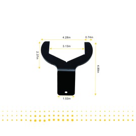 QNCKJZV Metal Bulkhead Nut Wrench for Sand Filters – Compatible with Pentair/PacFab Triton II TR40, TR50, TR60, TR100, TR140 | Replaces OEM Part Numbers 151602, 44097, 788379668433