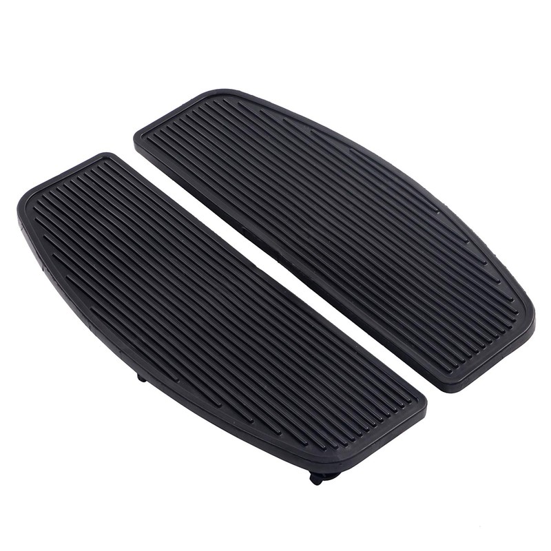 Rubber Front Rider Insert Floorboard Footpeg Footboards for Harley Touring