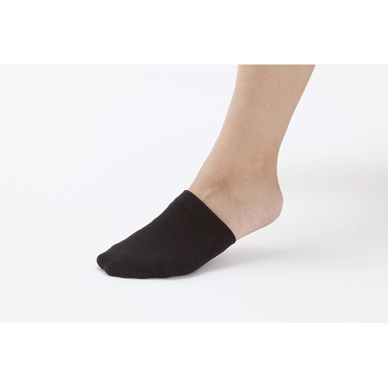 Kiribai Chemical Feet Warming Miracle Socks, Inner Socks, Black, 1