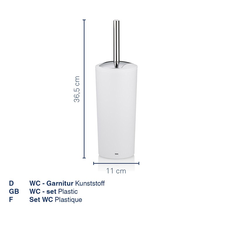 Kela Marta Toilet Brush Set Diameter 11 cm