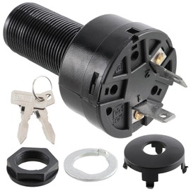 CARBBIA 102508601 Golf Cart Starter Switch Ignition Key Switch for Club Car Precedent Electric 2004-Up and 2018-UP Tempo 1025086-01