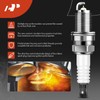 A-Premium Set of 6 (Red) Ignition Coil Pack and Iridium