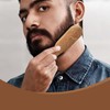 5Pcs Beard Brush for Men, Slick Back Hair Brush Beard