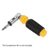 Ratcheting Screwdriver 180 Degree Flexible Head Ratchet Screwdriver Set Adjustable