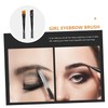NOLITOY 6pcs Mini Eyebrow Brush Set Multipurpose Makeup Brush Eyelash