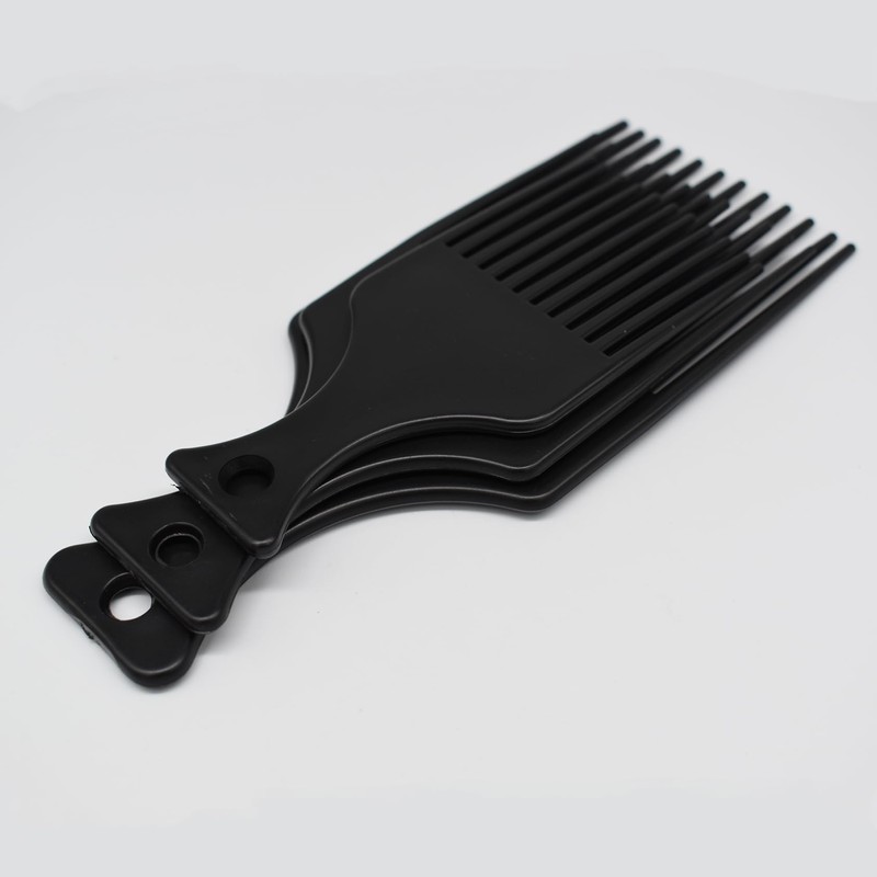 Afro Hair Comb Smooth and Stable Wide Teeth Plastic Styling