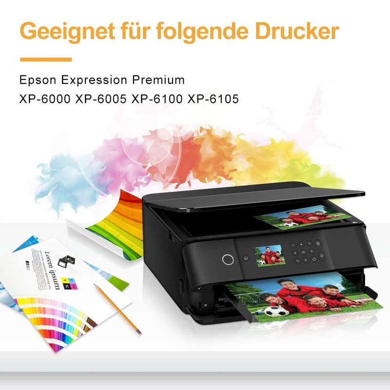 LeciRoba 202xl Printer Cartridges Replacement for Epson 202 Printer Cartridges