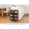 Heiwa Industry Stacking Basket Slim Natural Brown 14.4 x 10.2