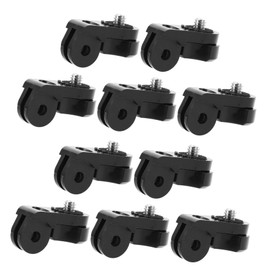 Tofficu 10pcs Action Camera Adapter with Phone Clamp Durable Conversion Adapter Cameras Compatible with Multiple Brands Reliable Screw Mount for Enhanced Flexibility