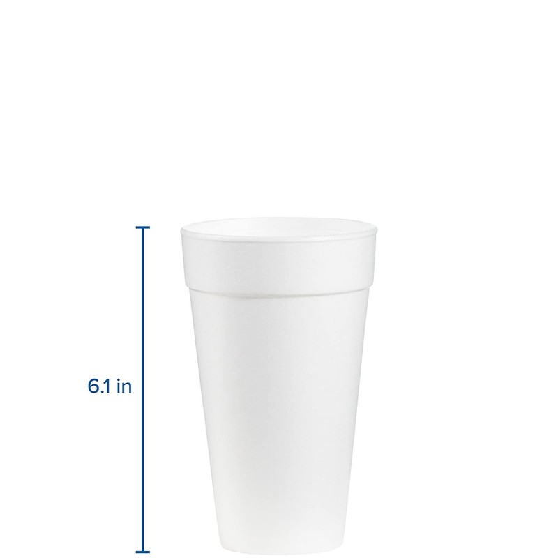 (CA/500) C-FOAM CUP 20 OZ WHI