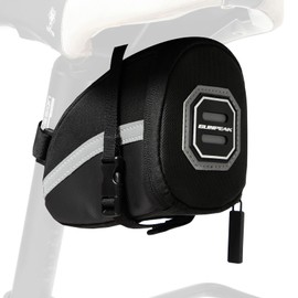 SunpeakWater Resistant Bike Saddle Bag Bike Under Seat Pack Quick Release Bike Pouch