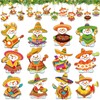 36 Pcs Mexican Christmas Snowman Hanging Ornaments Cinco De Mayo