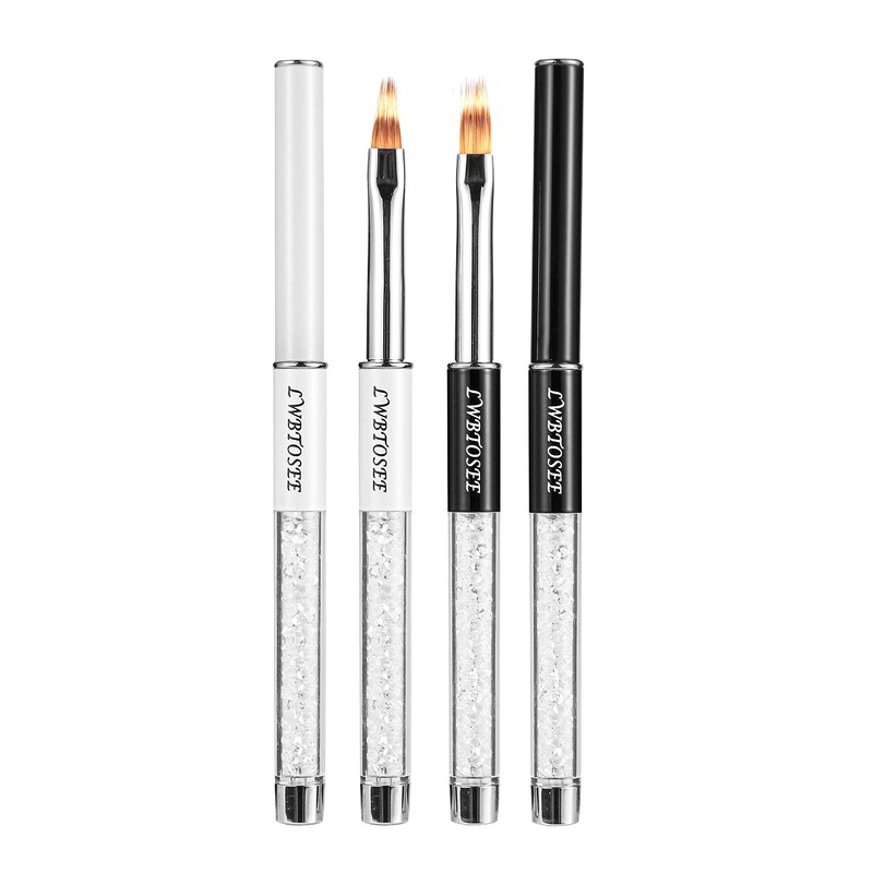 Dual End Nail Art Dotting Pen Acrylic Drawing Liner Flower