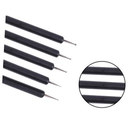 Mikinona 5pcs Multipurpose Stylus Dot Painting Tools Embossing Pens Ball Stylus for Nail Art Watercolor Clay Modeling Easy Handling
