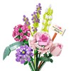 QLT Mini Bricks Flower Bouquet Building Sets, Artificial Flowers, DIY