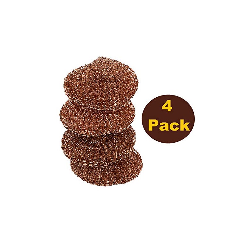 Pine-Sol Heavy-Duty Copper Scrubbers | Premium Scrub Sponges for Cast