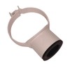 Floplast Soil Pipe White Strap Boss with 40mm Rubber Boss