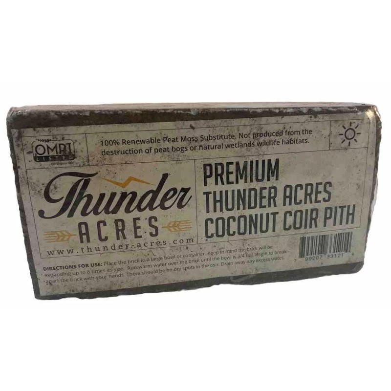Thunder Acres Premium Coconut Coir Pith