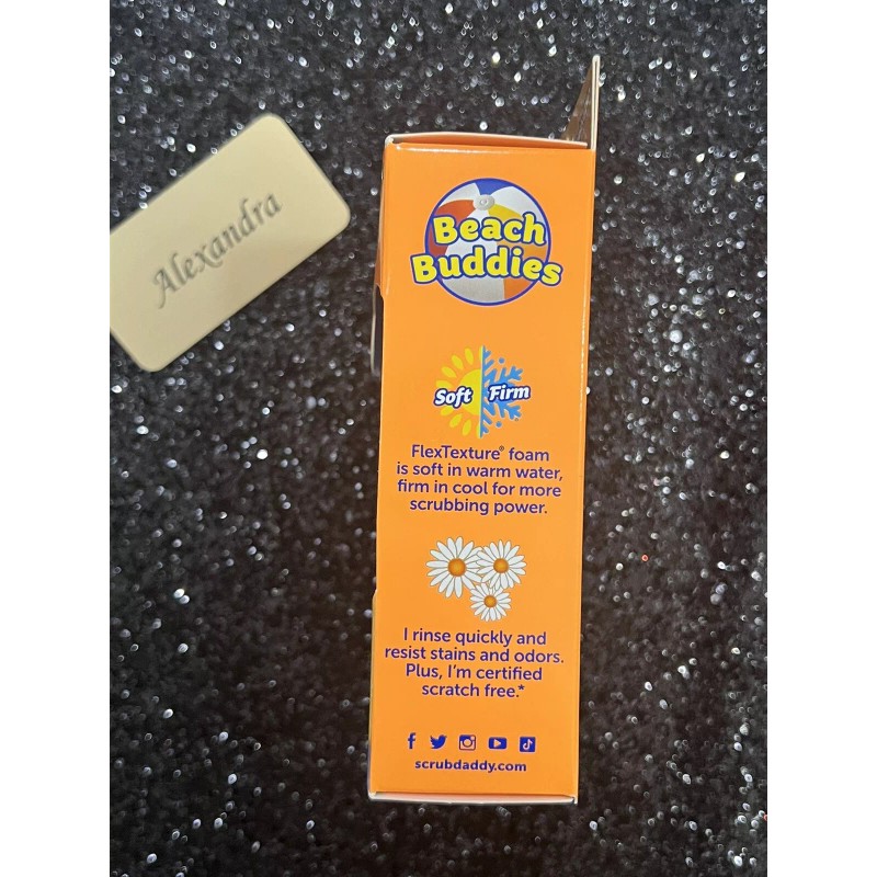 Scrub Daddy Beach Buddies Shark Summer Special Edition Flex Texture