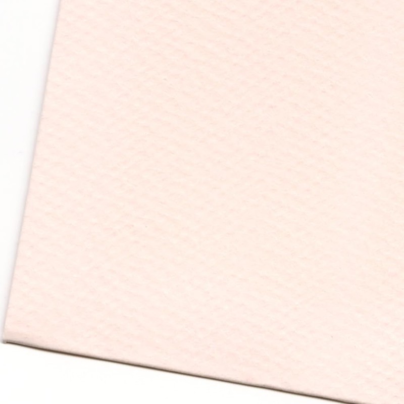 Nubby Paper Note Envelopes, Pale Peach | Pink, Pack of