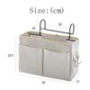 zalati Bedside Storage Pocket Bedside Caddy Organizer Pocket Hanging Baskets