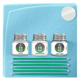 ERA Paints PW7/GW7/W12 - Bright White for DODGE Exact Match Automotive Touch Up Paint Jar - Premium Kit