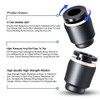 TAILONZ PNEUMATIC 1/4 inch Tube OD Plastic Push-in Connect Tubing