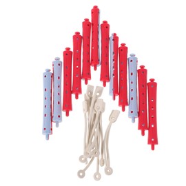 Baluue 12pcs Non- Perm Rods for Hair Styling Versatile Curling Tool for All Hair Types Curls for Women for Salon Home Use