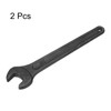 HARFINGTON 2pcs Single Open Ended Spanner Wrench, 15mm, Thicken Carbon