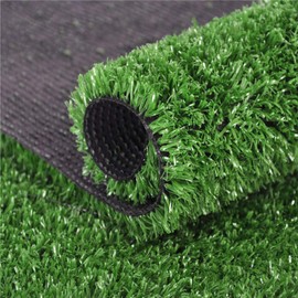 Sigetree Artificial Grass Mats Lawn Carpet Customized Sizes, Synthetic Rug Indoor Outdoor Landscape, Faux Grass Rug Carpet for Pets 4Feet X 26Feet