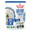 Eat Regal Long Grain White Rice, Non-GMO, Fully Cooked, Microwaveable,