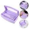 Healeved Manicure Tool Cleaning Case Nail Art Tools Sterilizer Non-slip