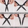 Sunnecko Kitchen Scissors, Cooking Scissors, Kitchen Shears, Detachable, Dishwasher Safe,