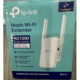 TP-LINK **NEW** TP-Link AC1200 RE315 Wi-Fi OneMesh Extender, 1.2Gbp booster, Dual Band