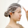 Disposable Hair Net & Vinyl Cap for Salon, Shower, Perm, Dye (100 Pcs) Bath 52cm 100pcs 3ea