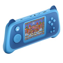 Handheld Game Console with 400 Classical FC Games Retro Mini Game Machine 3.0-Inch Color Screen Support for TV Output , Presents Birthday for Friends(Blue)