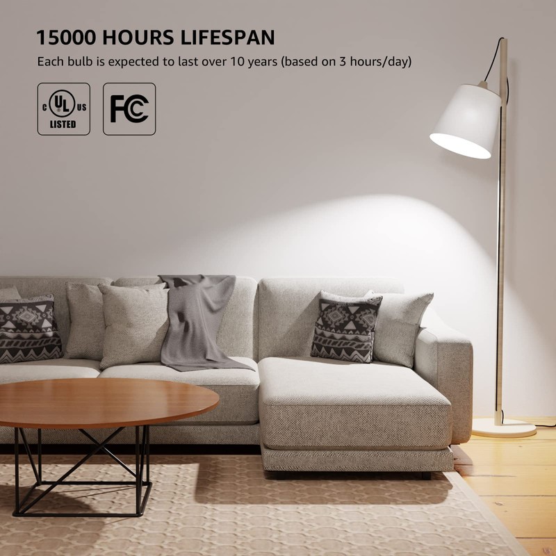 Lepro Dimmable LED Light Bulbs 100 Watt Equivalent, 14W 1500LM