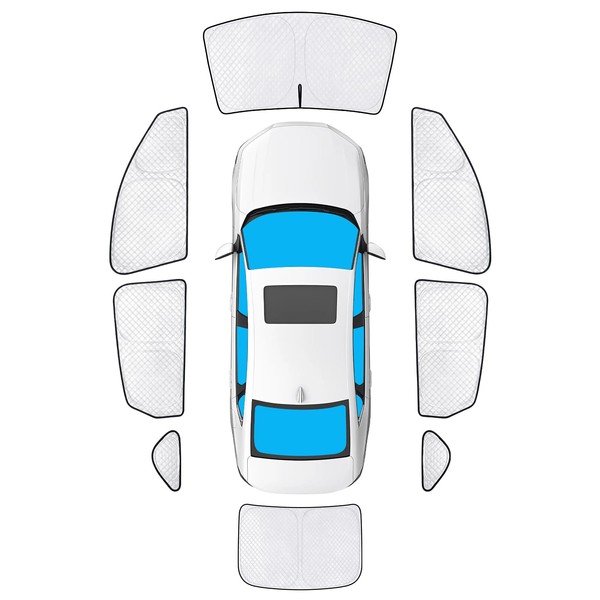 KMF Full Window Sun Shade Custom Fit for Honda Accord