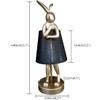 LED Bunny Table Lamp, Resin Animal Rabbit Desk Light with