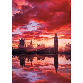 Buffalo Games - blanc - Big Ben London Sunset - 500 Piece Jigsaw Puzzle