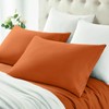 MILVOWOC 2Pcs Brushed Microfiber Queen Pillowcases - 20 x 30
