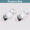 Hasp and Staple with Padlock, 3 Inch Padlock Hasp and