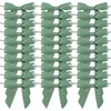 Micomon 50pcs 2-1/2" Vanilla Green Satin Ribbon Bows with Twist