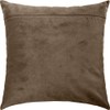 Brvsk Cacao. Upholstery Cushion Back for Sewing Pillowcases, Size 40×40