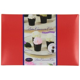 Lang’s Chocolates – Dark Chocolate Cups – Dairy-Free, Gluten-Free, Kosher and Dairy Certified – Add Mousse, Dessert, or Liqueur – Perfect for Entertaining – 64 Count